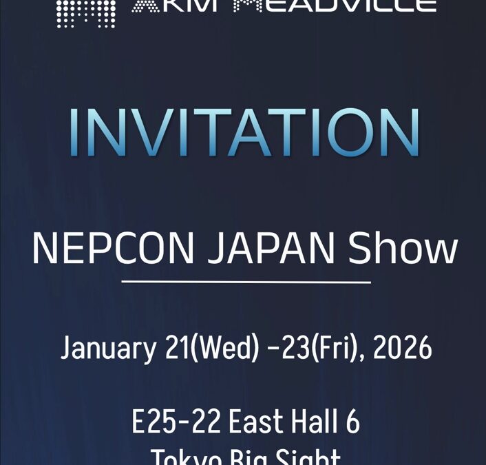AKM Meadville to Showcase Innovations at NEPCON JAPAN 2026 in Tokyo